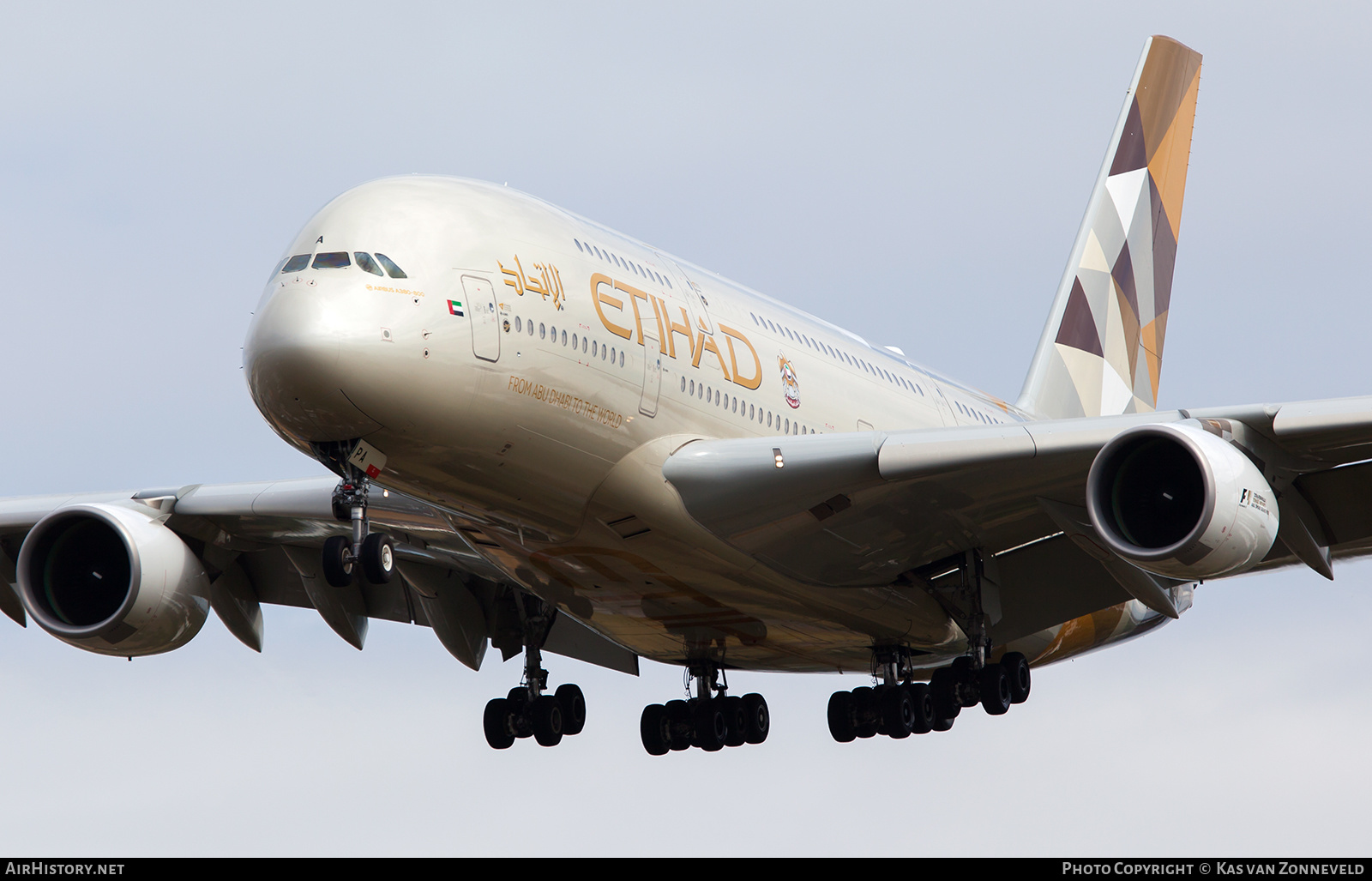 Aircraft Photo of A6-APA | Airbus A380-861 | Etihad Airways | AirHistory.net #418424