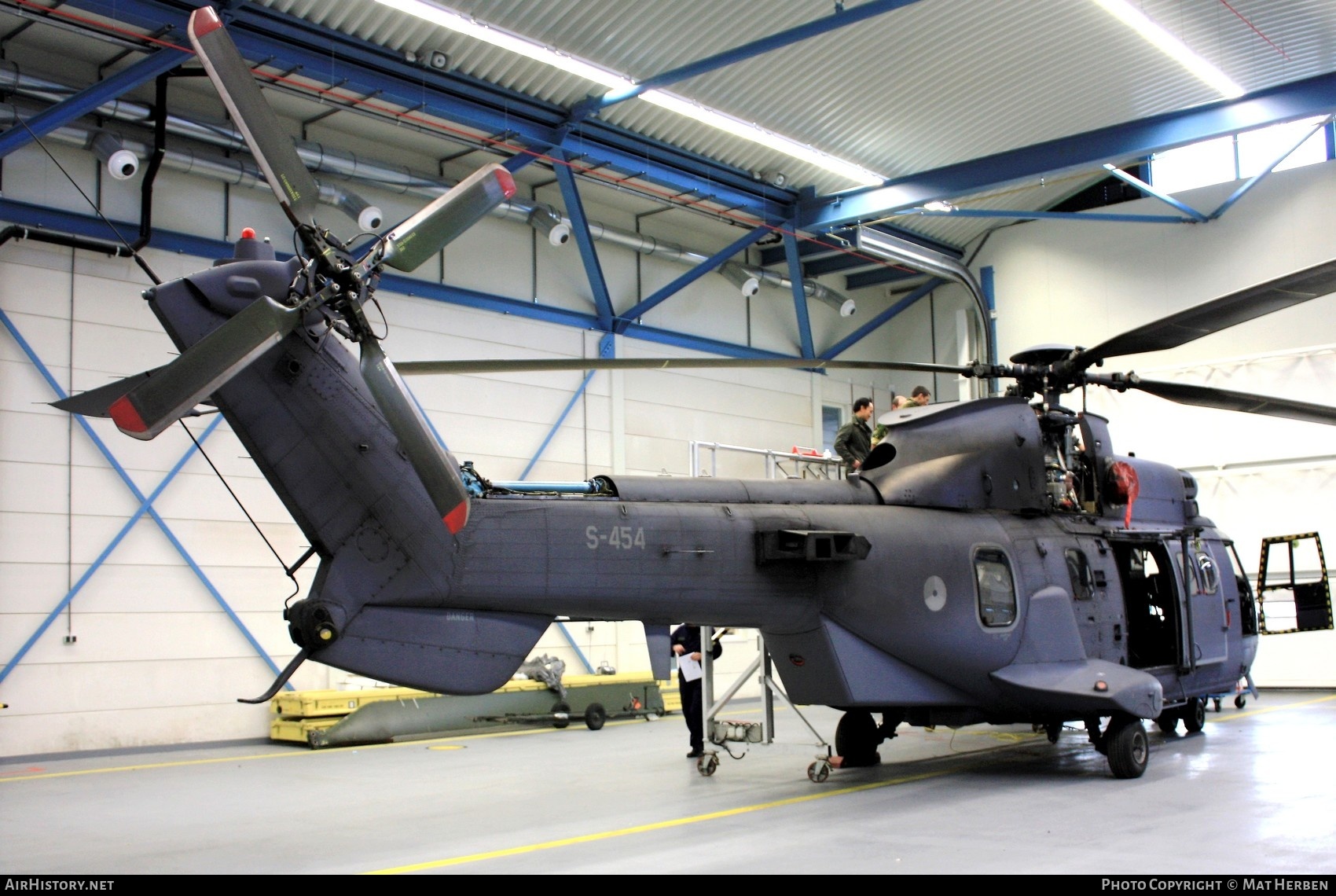 Aircraft Photo of S-454 | Eurocopter AS-532U2 Cougar Mk2 | Netherlands - Air Force | AirHistory.net #418442