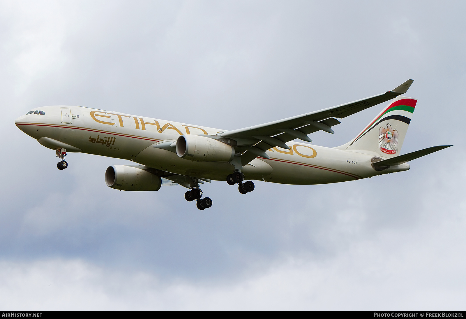 Aircraft Photo of A6-DCB | Airbus A330-243F | Etihad Airways Cargo | AirHistory.net #418443