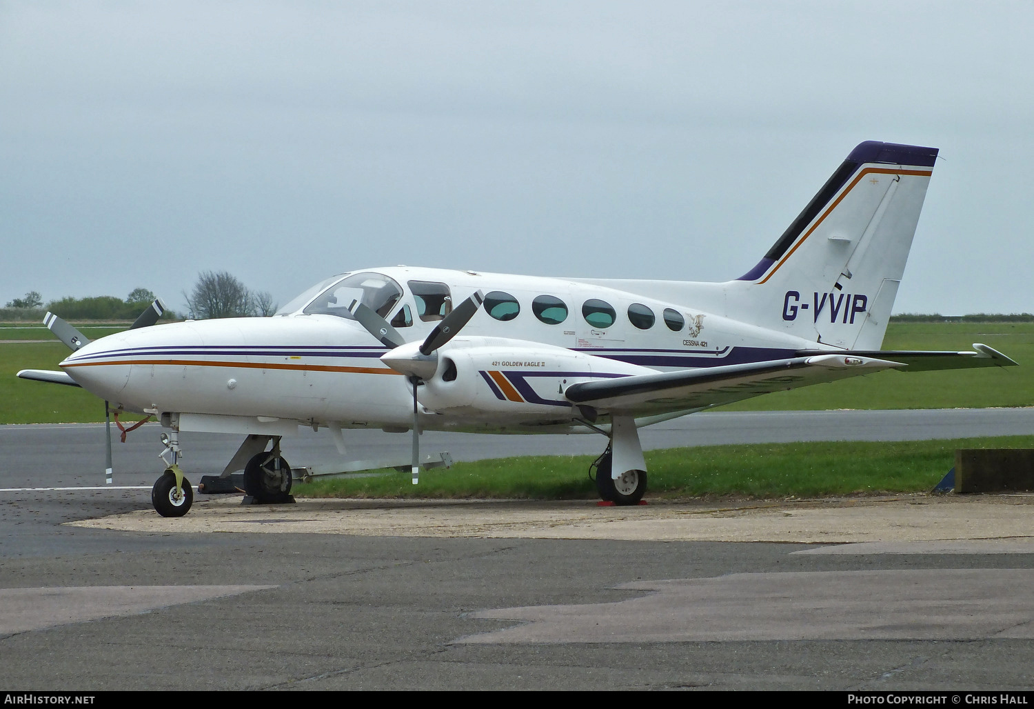 Aircraft Photo of G-VVIP | Cessna 421C Golden Eagle | AirHistory.net #418445