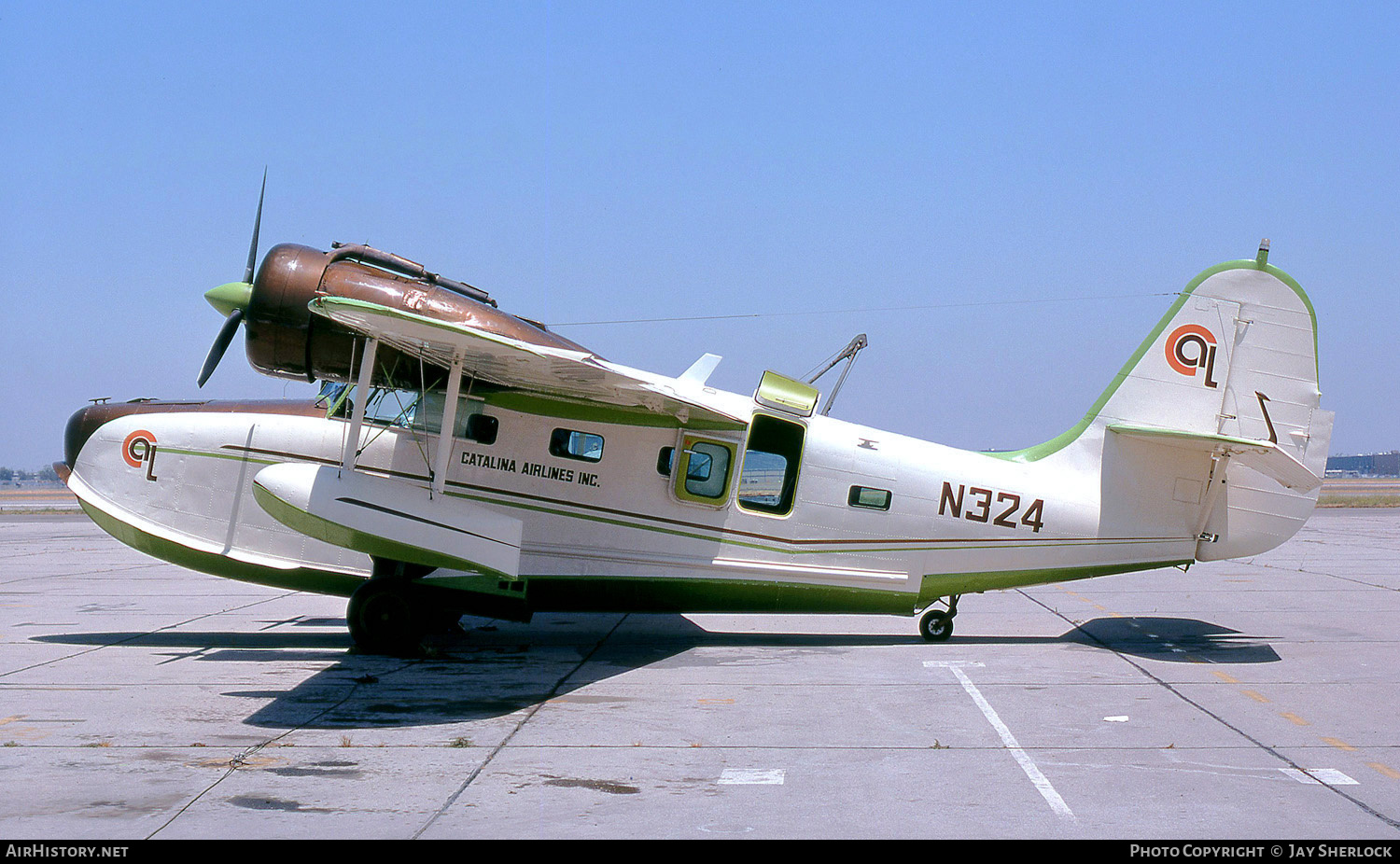 Aircraft Photo of N324 | Grumman G-21A Goose | Catalina Air Lines - CAL | AirHistory.net #418463