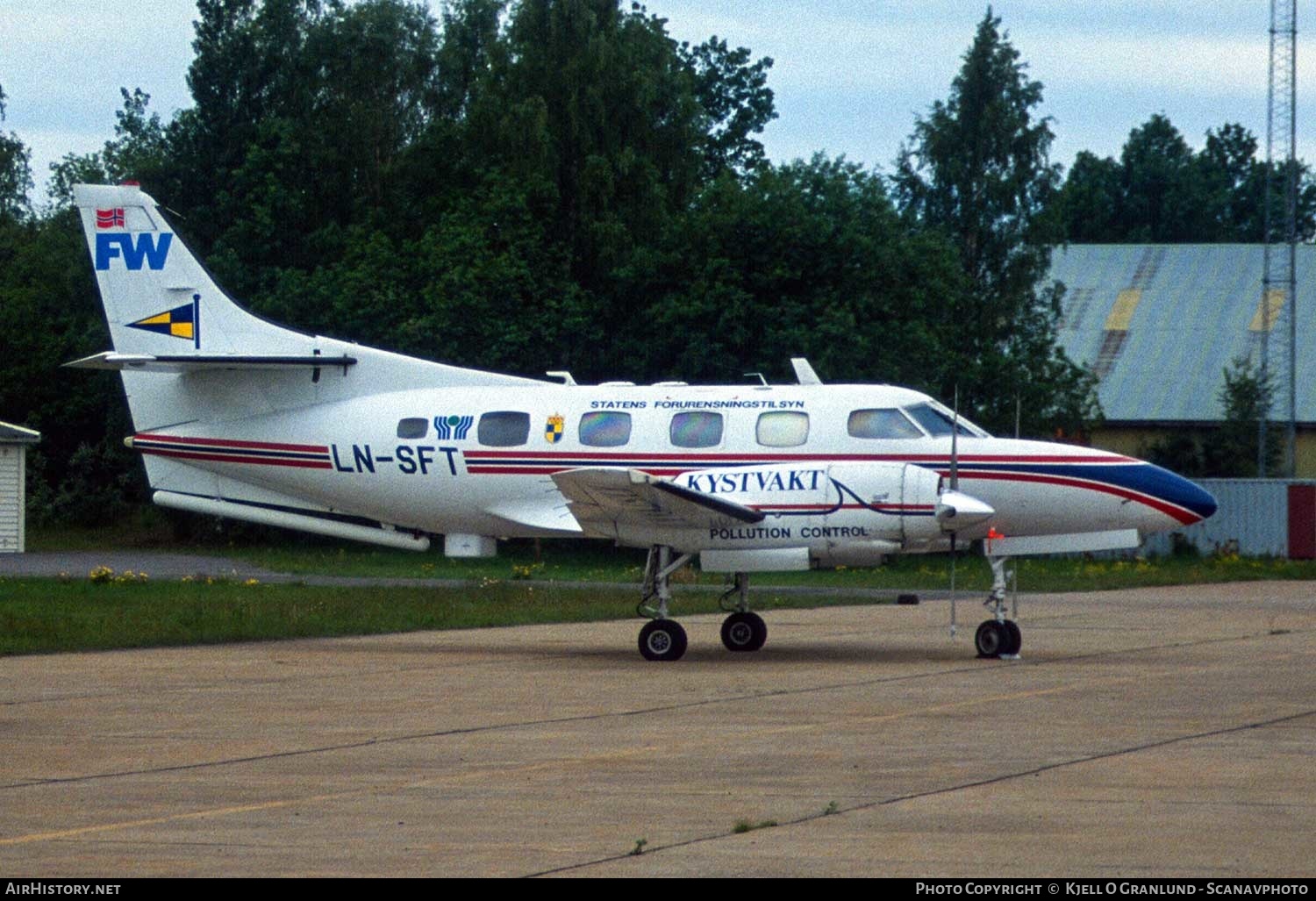 Aircraft Photo of LN-SFT | Swearingen SA-226TB Merlin IIIB | FW - Fjellanger Widerøe | AirHistory.net #418473