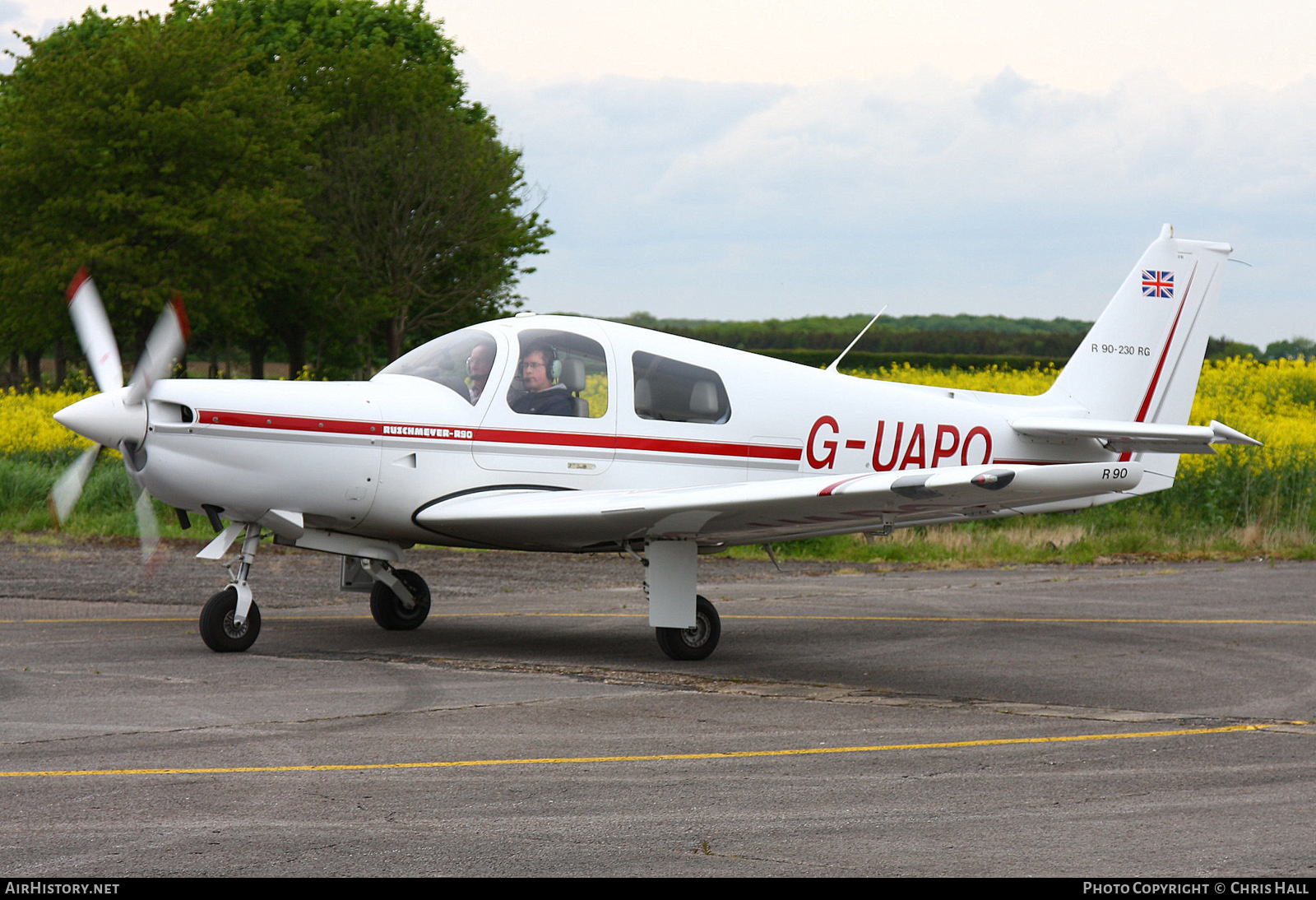Aircraft Photo of G-UAPO | Ruschmeyer R90-230RG | AirHistory.net #418476