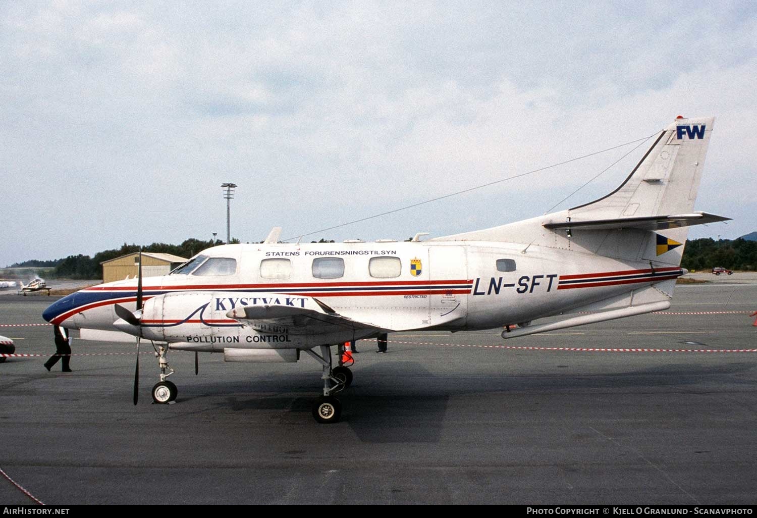 Aircraft Photo of LN-SFT | Swearingen SA-226TB Merlin IIIB | FW - Fjellanger Widerøe | AirHistory.net #418481