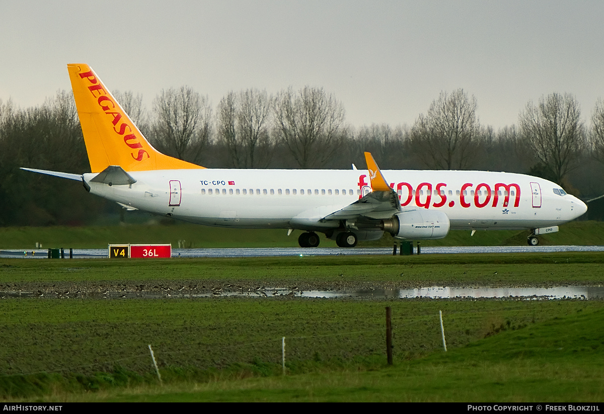 Aircraft Photo of TC-CPO | Boeing 737-8AS | Pegasus Airlines | AirHistory.net #418483