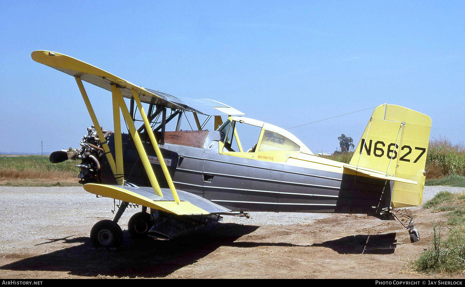 Aircraft Photo of N6627 | Grumman G-164A Ag-Cat | Moller Aviation | AirHistory.net #418489