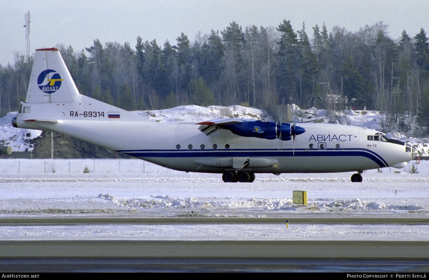 Aircraft Photo of RA-69314 | Antonov An-12BP | Aviast | AirHistory.net #418504