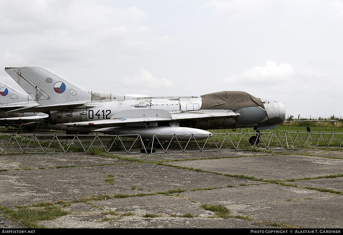 Aircraft Photo of 0412 | Aero S-105 (MiG-19S) | Czechoslovakia - Air Force | AirHistory.net #418507