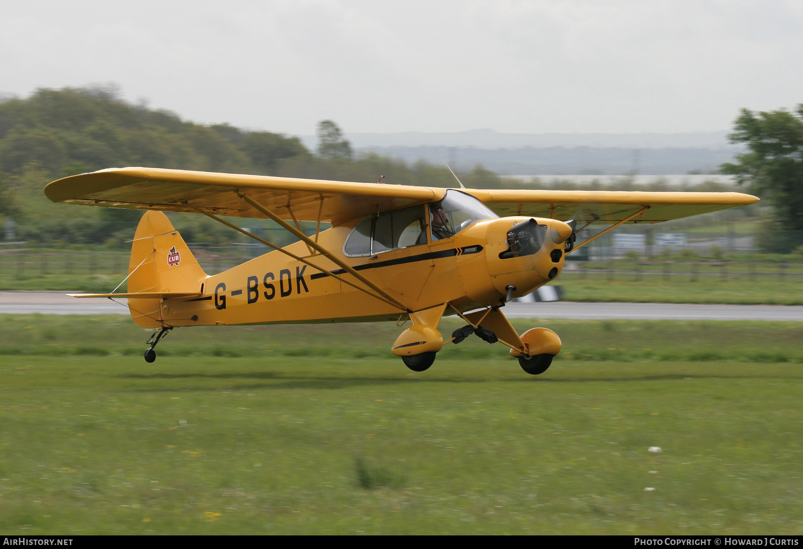 Aircraft Photo of G-BSDK | Piper J-5A Cub Cruiser | AirHistory.net #418533