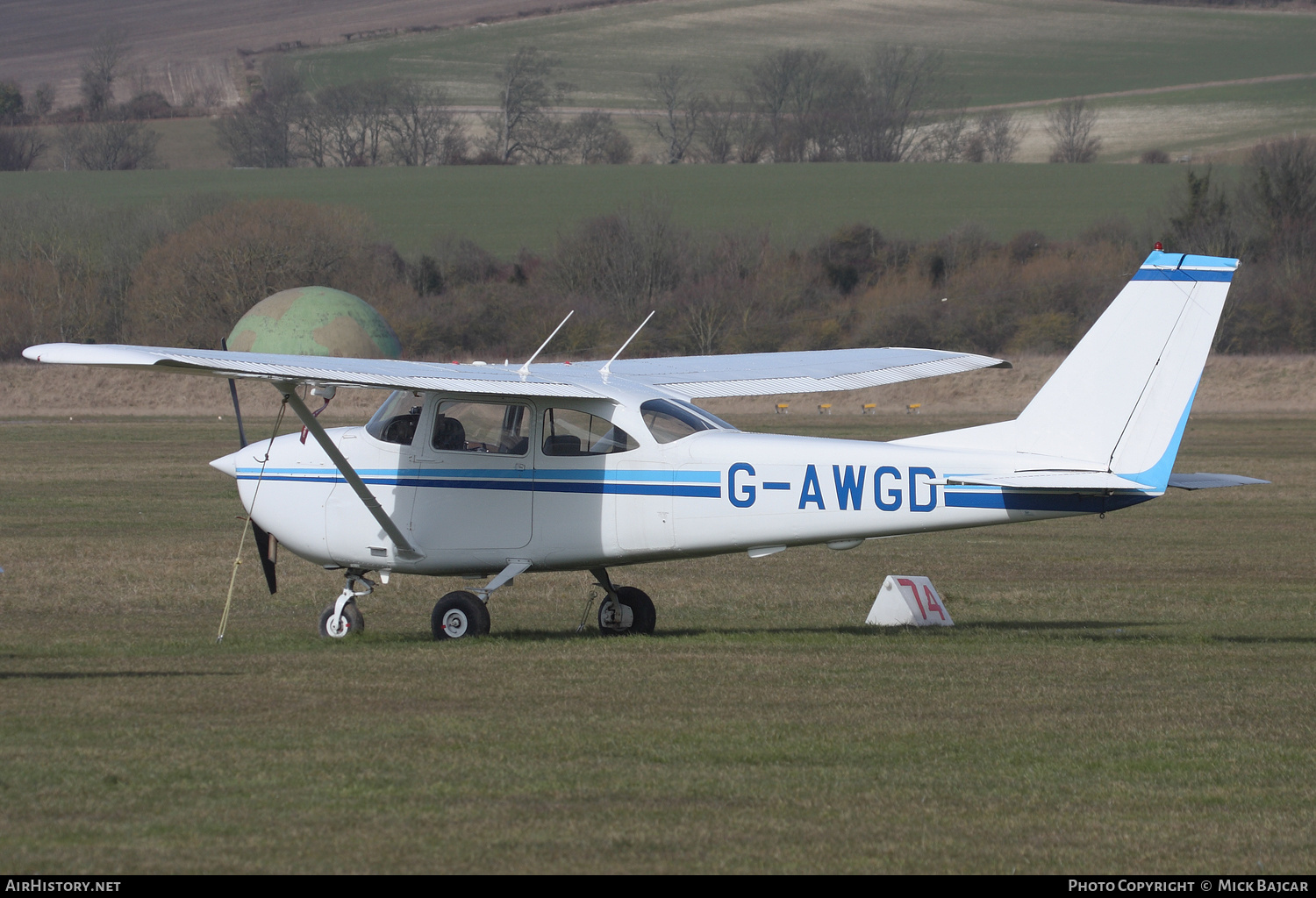 Aircraft Photo of G-AWGD | Reims F172H | AirHistory.net #418539