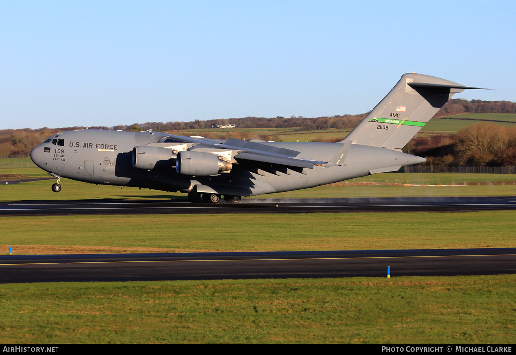 Aircraft Photo of 02-1109 / 21109 | Boeing C-17A Globemaster III | USA - Air Force | AirHistory.net #418542