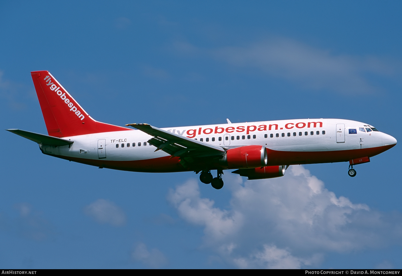 Aircraft Photo of TF-ELC | Boeing 737-3M8 | Flyglobespan | AirHistory.net #418549