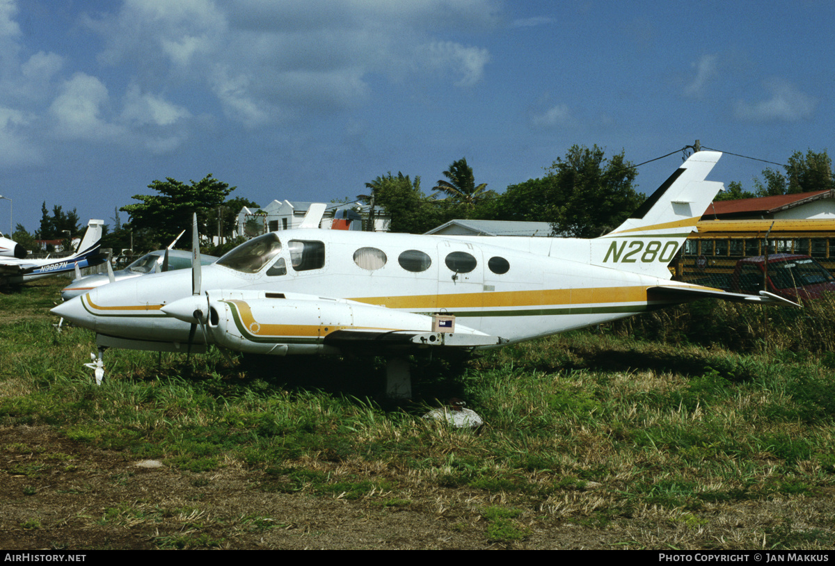 Aircraft Photo of N280BA | Cessna 421 | AirHistory.net #418564