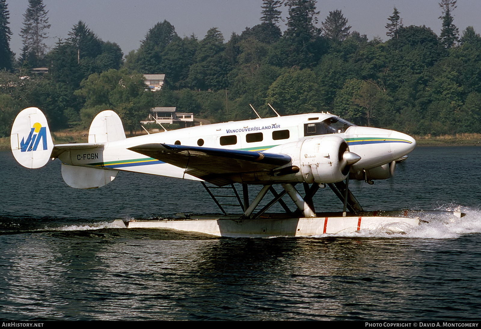 Aircraft Photo of C-FCSN | Beech D18S | Vancouver Island Air | AirHistory.net #418571