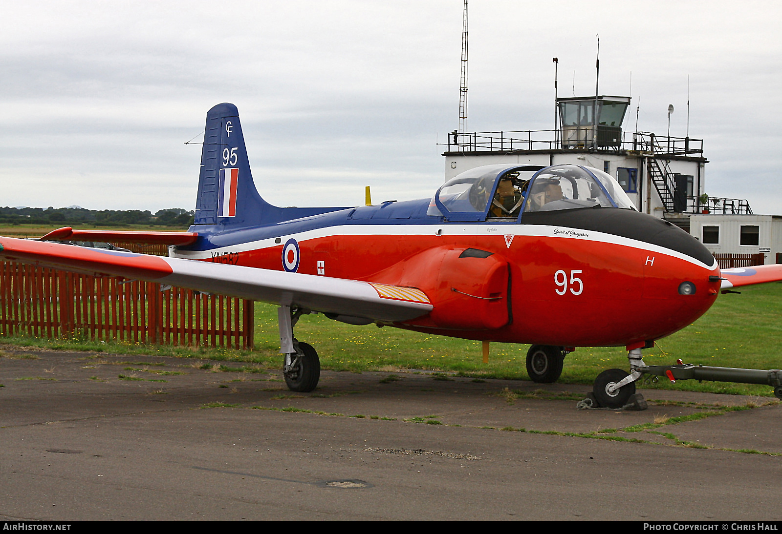 Aircraft Photo of XN582 | BAC 84 Jet Provost T3A | UK - Air Force | AirHistory.net #418575