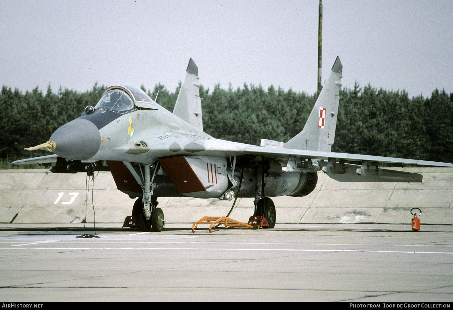 Aircraft Photo of 111 | Mikoyan-Gurevich MiG-29A (9-12A) | Poland - Air Force | AirHistory.net #418602