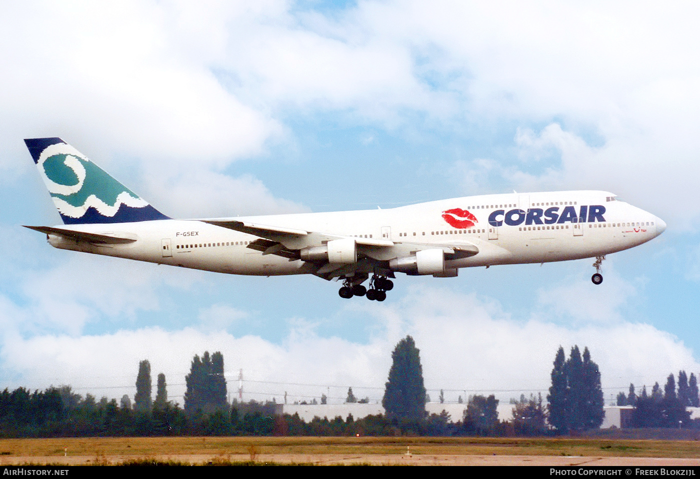 Aircraft Photo of F-GSEX | Boeing 747-312 | Corsair | AirHistory.net #418613