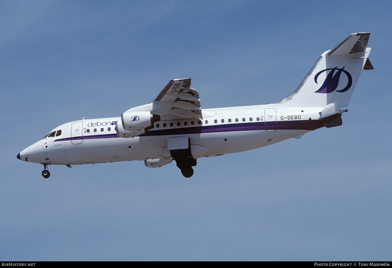 Aircraft Photo of G-DEBD | British Aerospace BAe-146-200 | Debonair Airways | AirHistory.net #418621