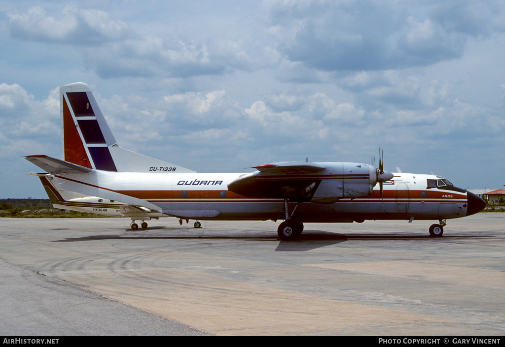 Aircraft Photo of CU-T1239 | Antonov An-26 | Cubana | AirHistory.net #418628