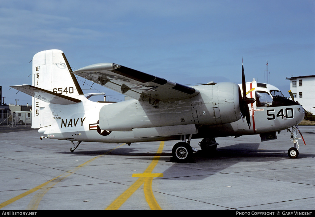 Aircraft Photo of 136540 / 6540 | Grumman US-2C Tracker | USA - Navy | AirHistory.net #418631