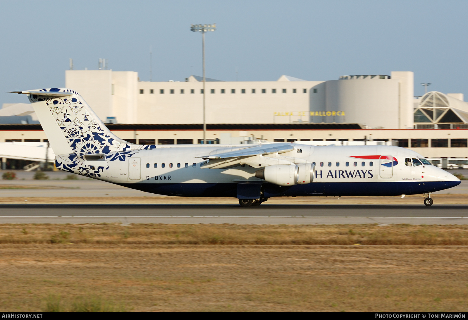 Aircraft Photo of G-BXAR | British Aerospace Avro 146-RJ100 | British Airways | AirHistory.net #418646