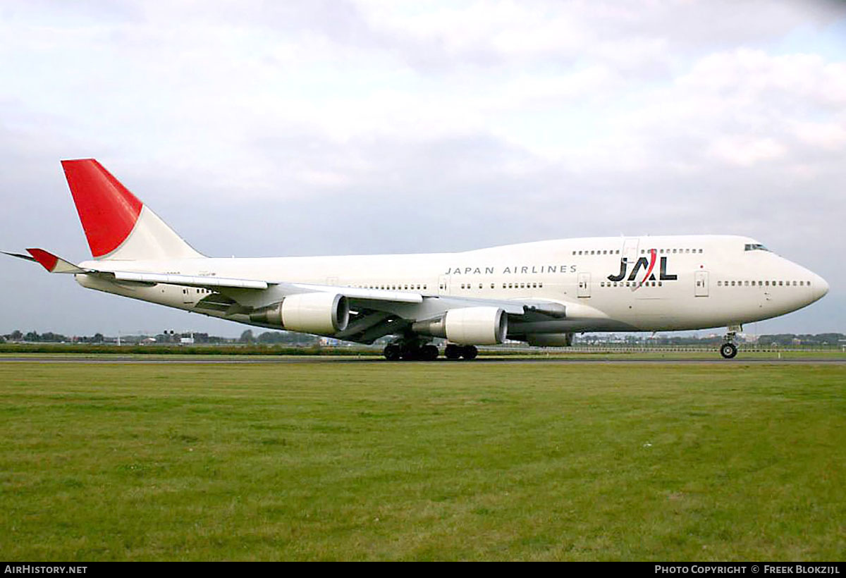 Aircraft Photo of JA8080 | Boeing 747-446 | Japan Airlines - JAL | AirHistory.net #418647