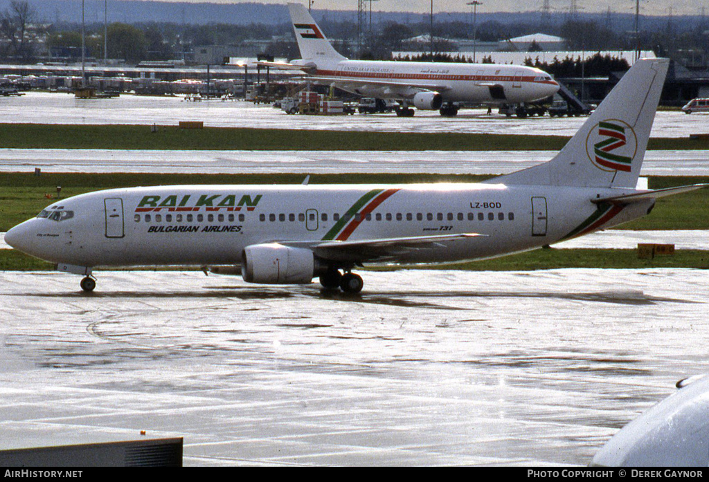 Aircraft Photo of LZ-BOD | Boeing 737-3Y0 | Balkan - Bulgarian Airlines | AirHistory.net #418652