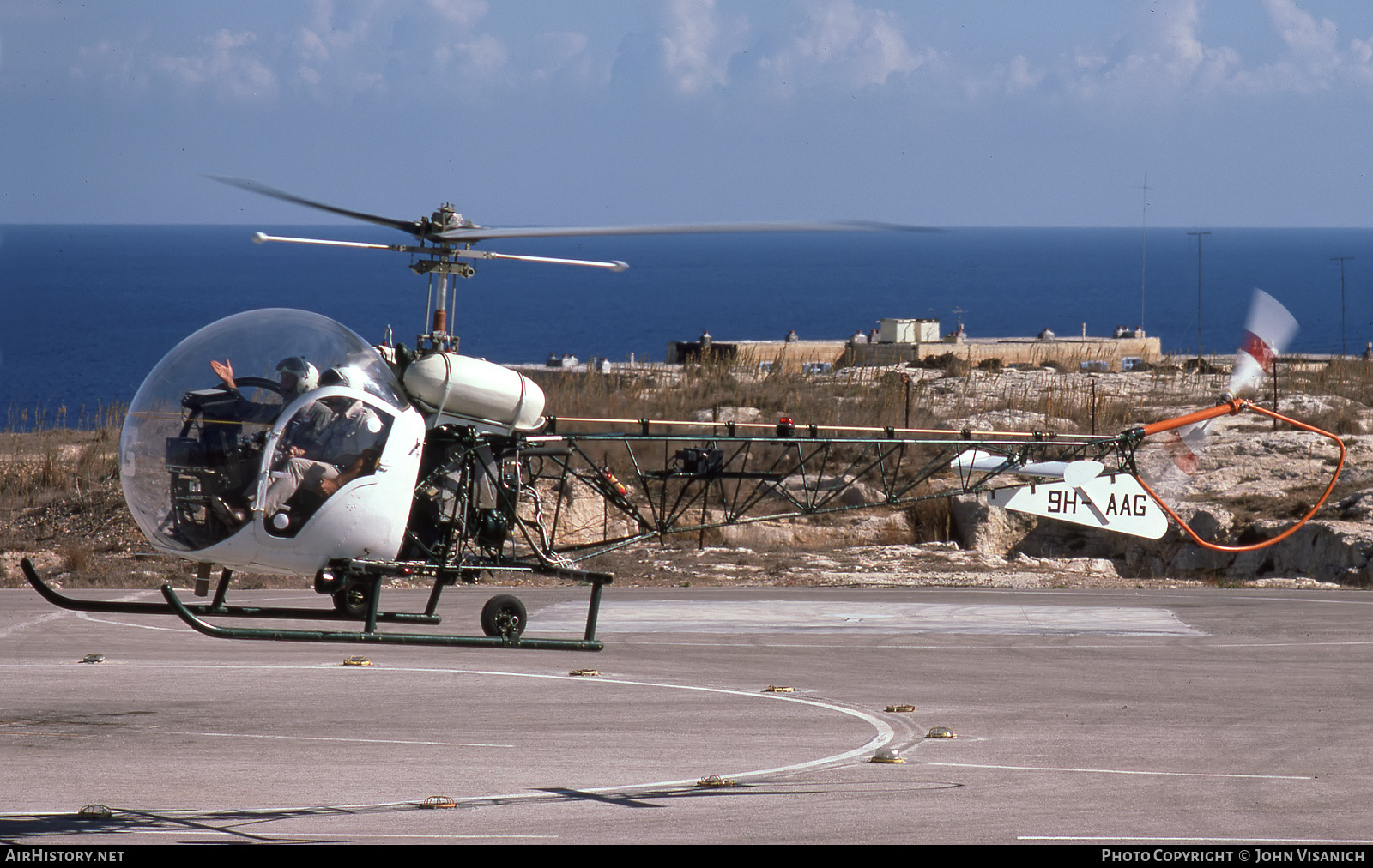 Aircraft Photo of 9H-AAG | Bell AB-47G-2 | Malta - Air Force | AirHistory.net #418682