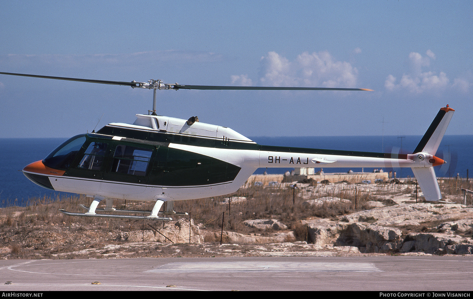 Aircraft Photo of 9H-AAJ | Bell AB-206B JetRanger II | Malta - Air Force | AirHistory.net #418684