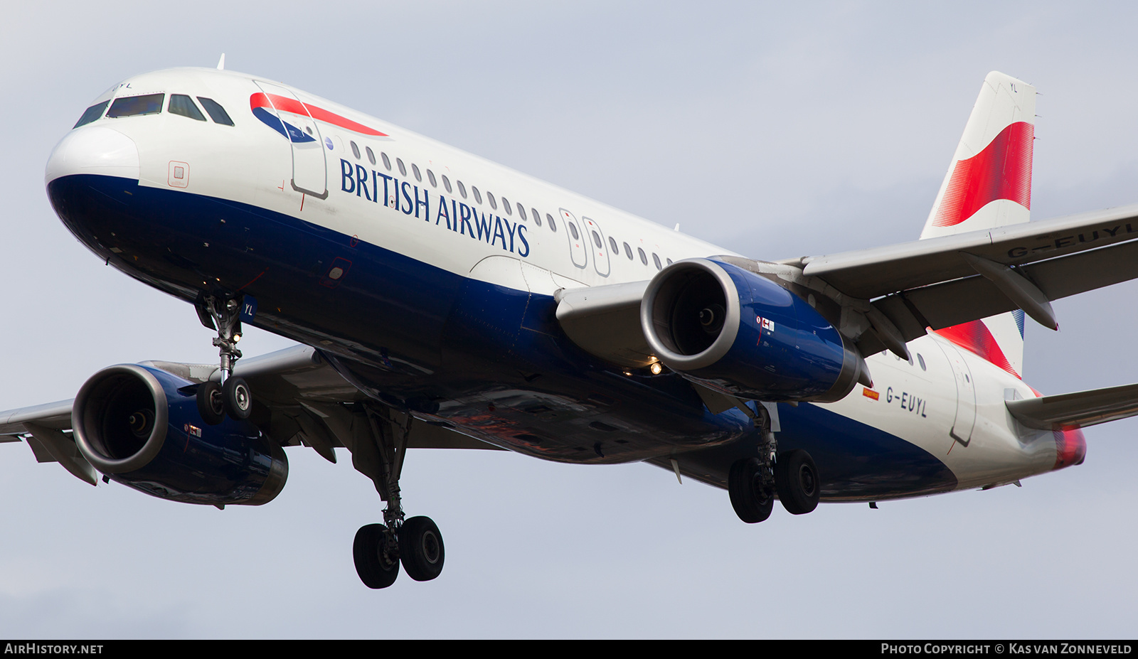 Aircraft Photo of G-EUYL | Airbus A320-232 | British Airways | AirHistory.net #418698