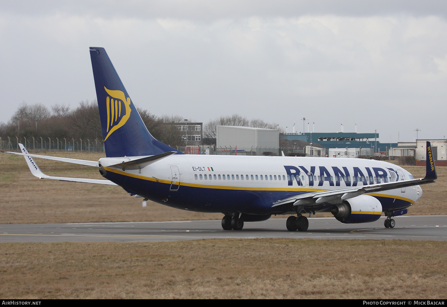 Aircraft Photo of EI-DLT | Boeing 737-8AS | Ryanair | AirHistory.net #418702