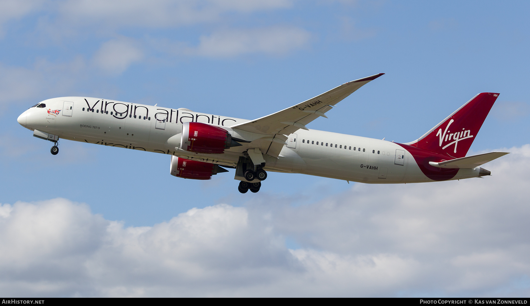 Aircraft Photo of G-VAHH | Boeing 787-9 Dreamliner | Virgin Atlantic Airways | AirHistory.net #418703