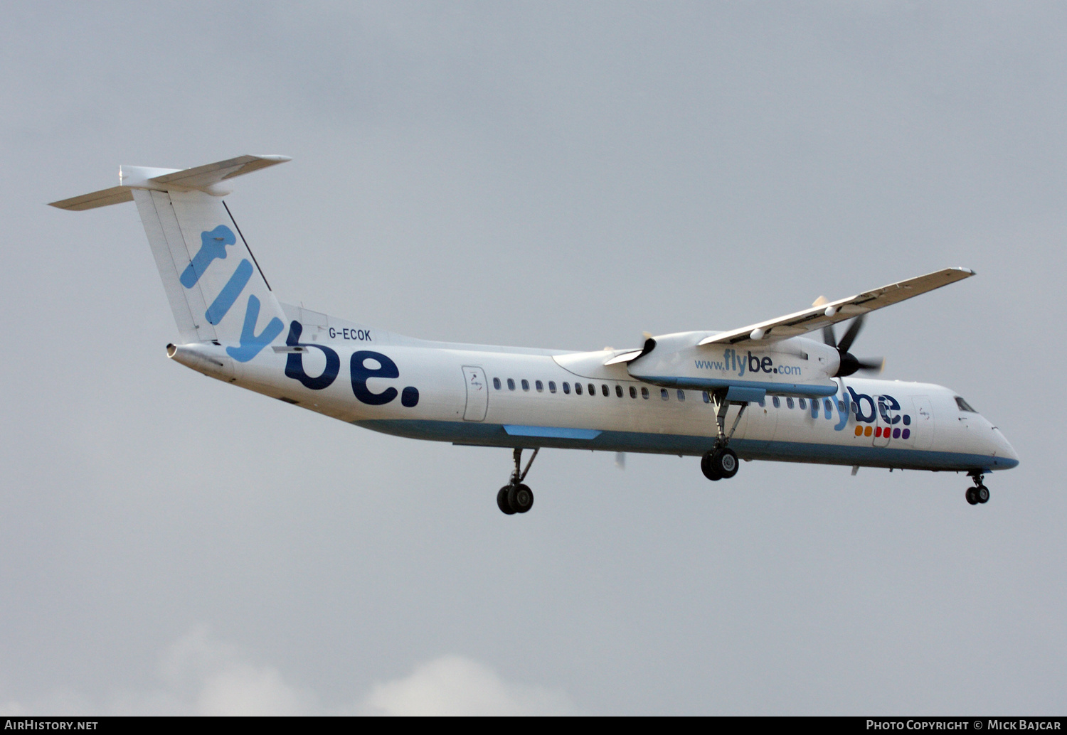 Aircraft Photo of G-ECOK | Bombardier DHC-8-402 Dash 8 | Flybe | AirHistory.net #418707