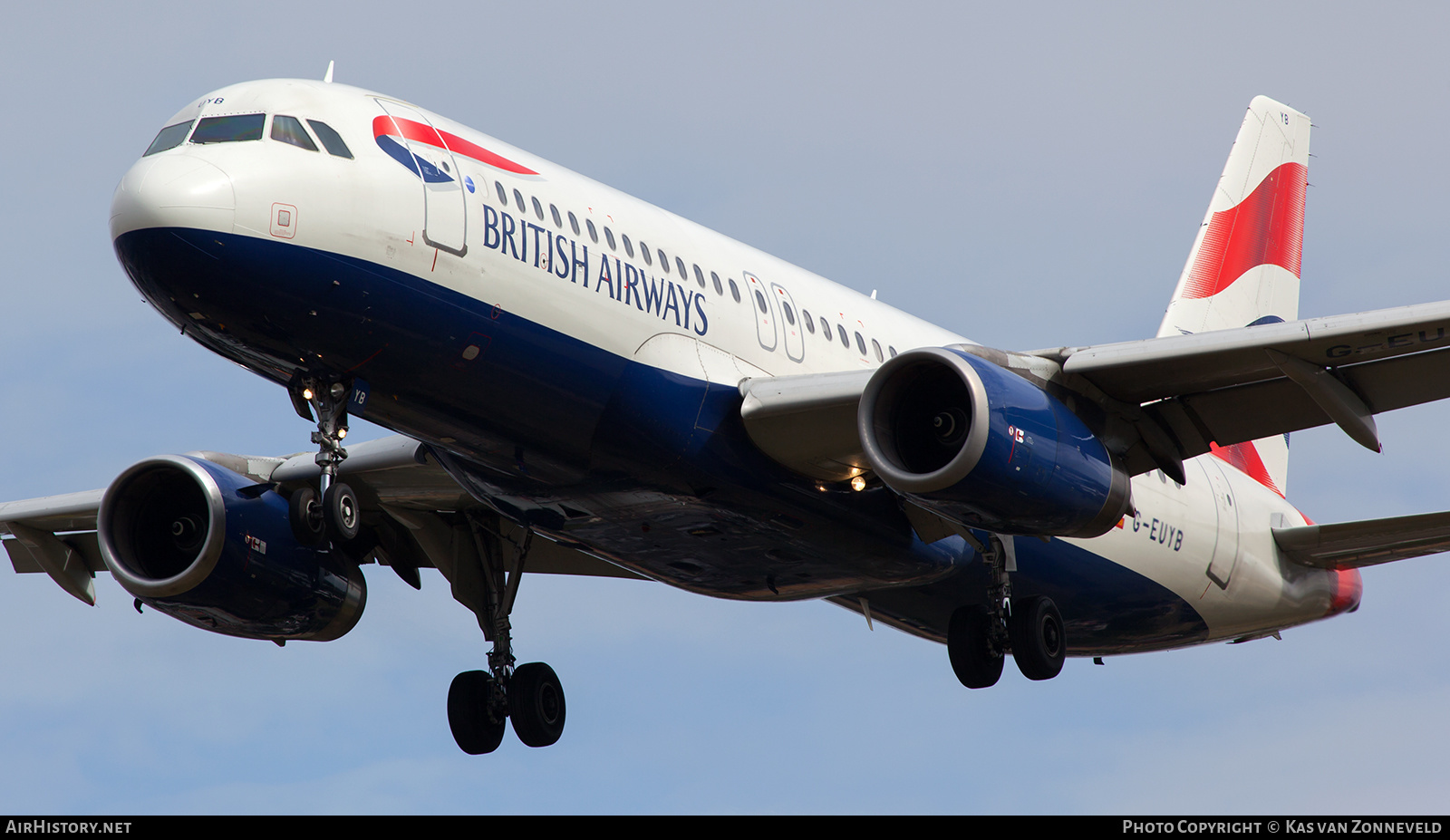 Aircraft Photo of G-EUYB | Airbus A320-232 | British Airways | AirHistory.net #418708
