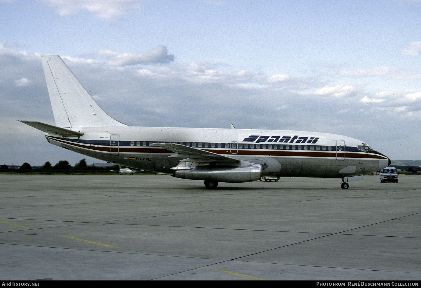 Aircraft Photo of EC-DVE | Boeing 737-204/Adv | Spantax | AirHistory.net #418726