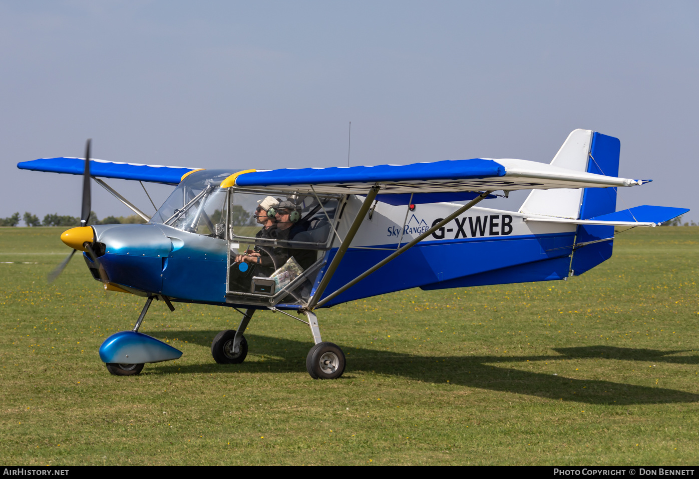 Aircraft Photo of G-XWEB | Best Off Sky Ranger 912 | AirHistory.net #418736