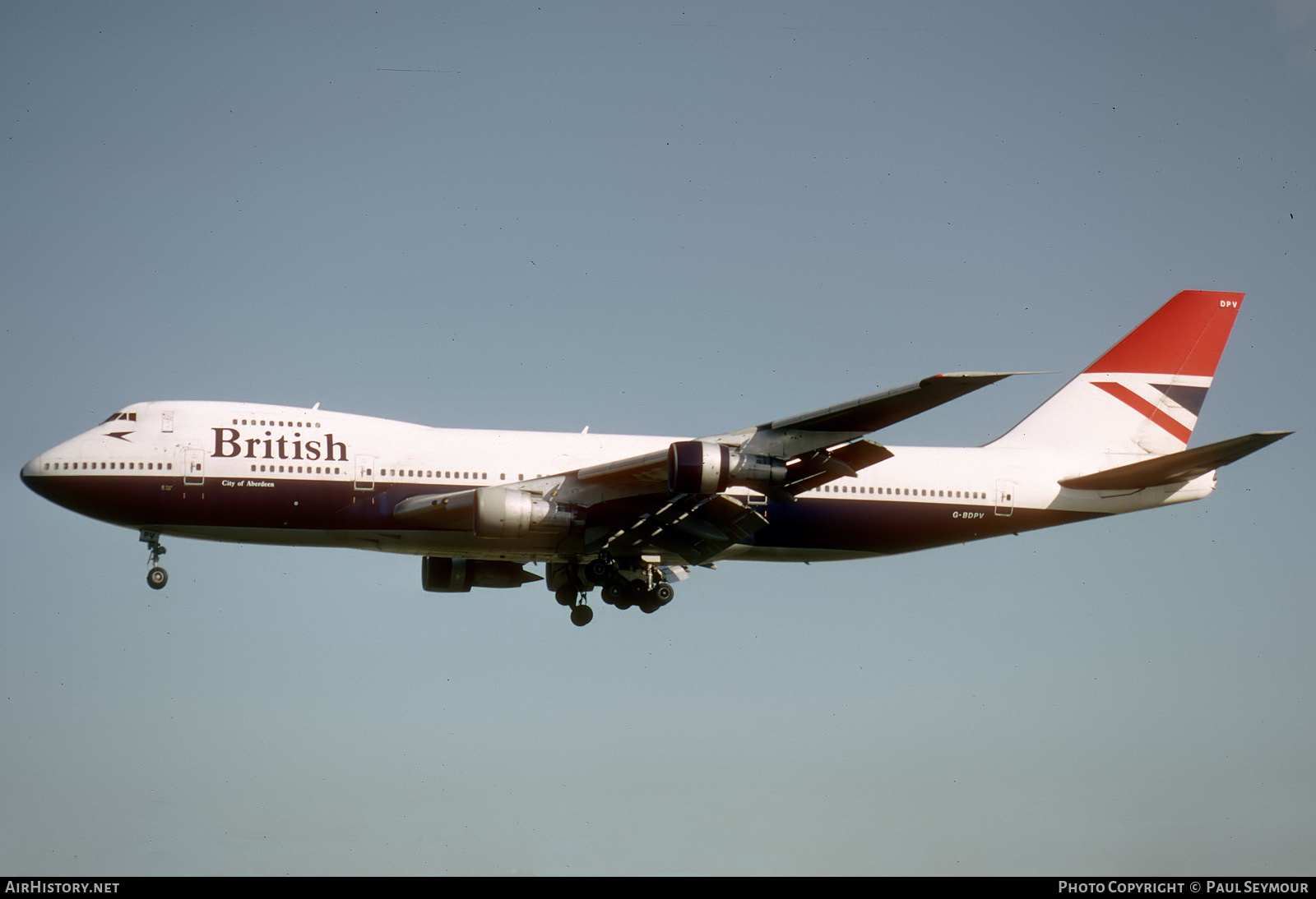 Aircraft Photo of G-BDPV | Boeing 747-136 | British Airways | AirHistory.net #418747
