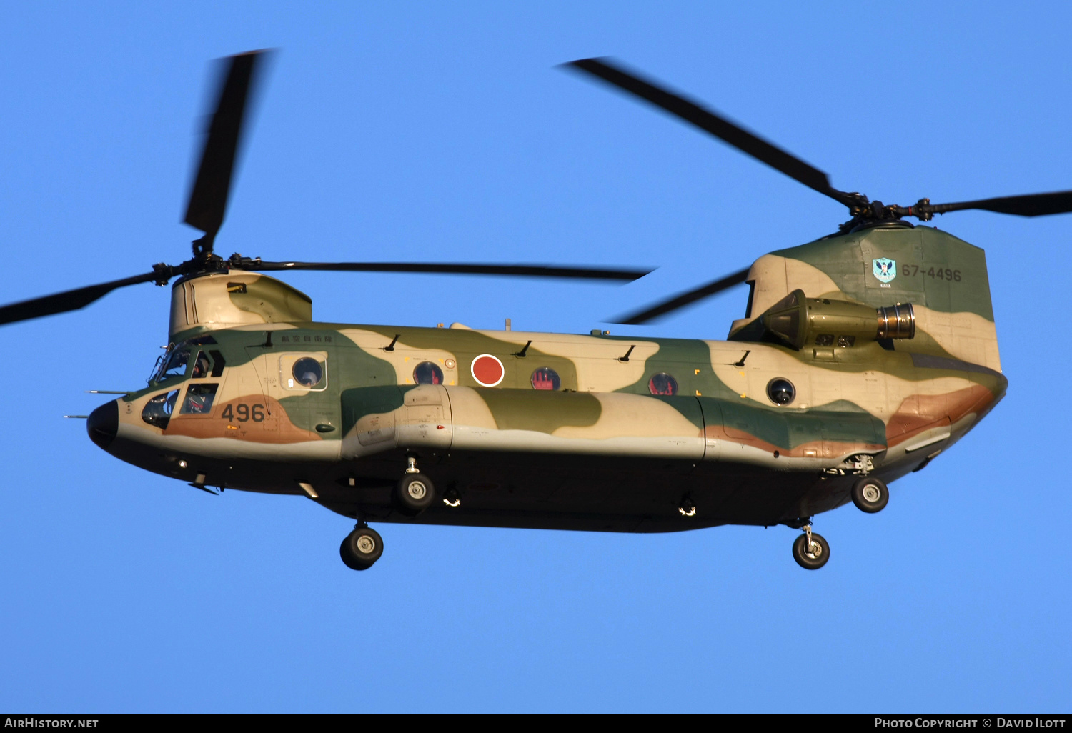Aircraft Photo of 67-4496 | Boeing CH-47J Chinook (414) | Japan - Air Force | AirHistory.net #418768
