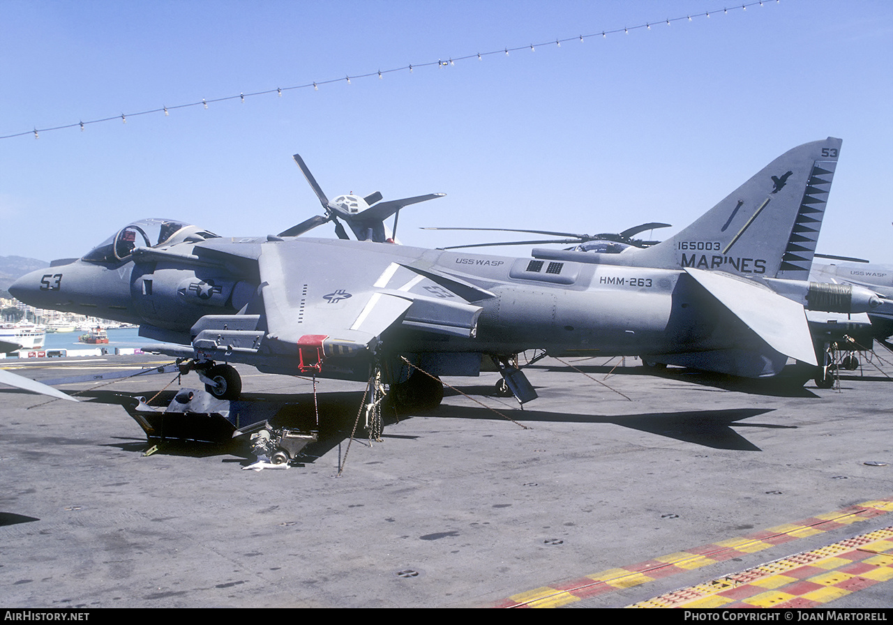 Aircraft Photo of 165003 | McDonnell Douglas AV-8B Harrier II+ | USA - Marines | AirHistory.net #418774
