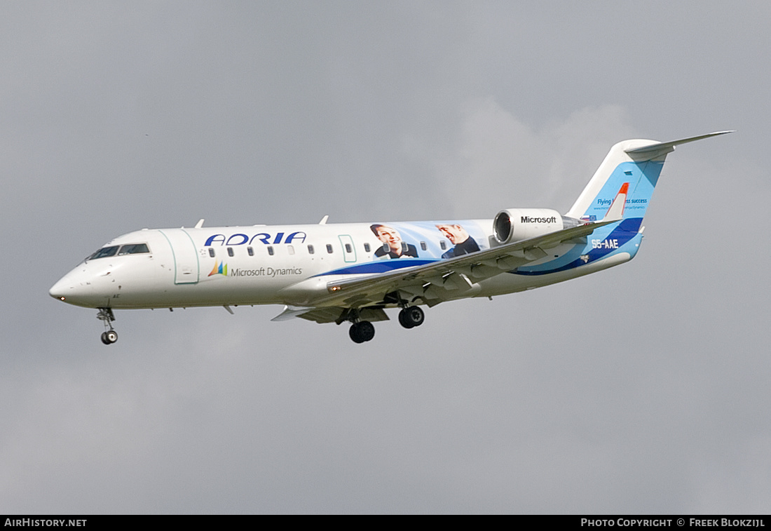 Aircraft Photo of S5-AAE | Bombardier CRJ-200 (CL-600-2B19) | Adria Airways | AirHistory.net #418776