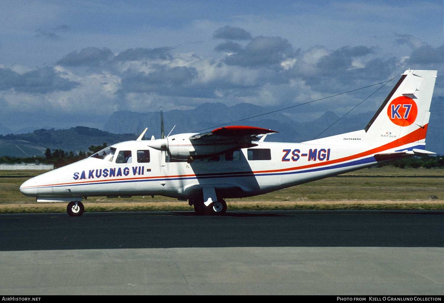 Aircraft Photo of ZS-MGI | Partenavia AP-68TP-600 Viator | S.A. Kuswag | AirHistory.net #418783
