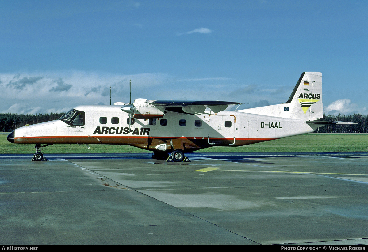 Aircraft Photo of D-IAAL | Dornier 228-201 | Arcus Air | AirHistory.net #418790