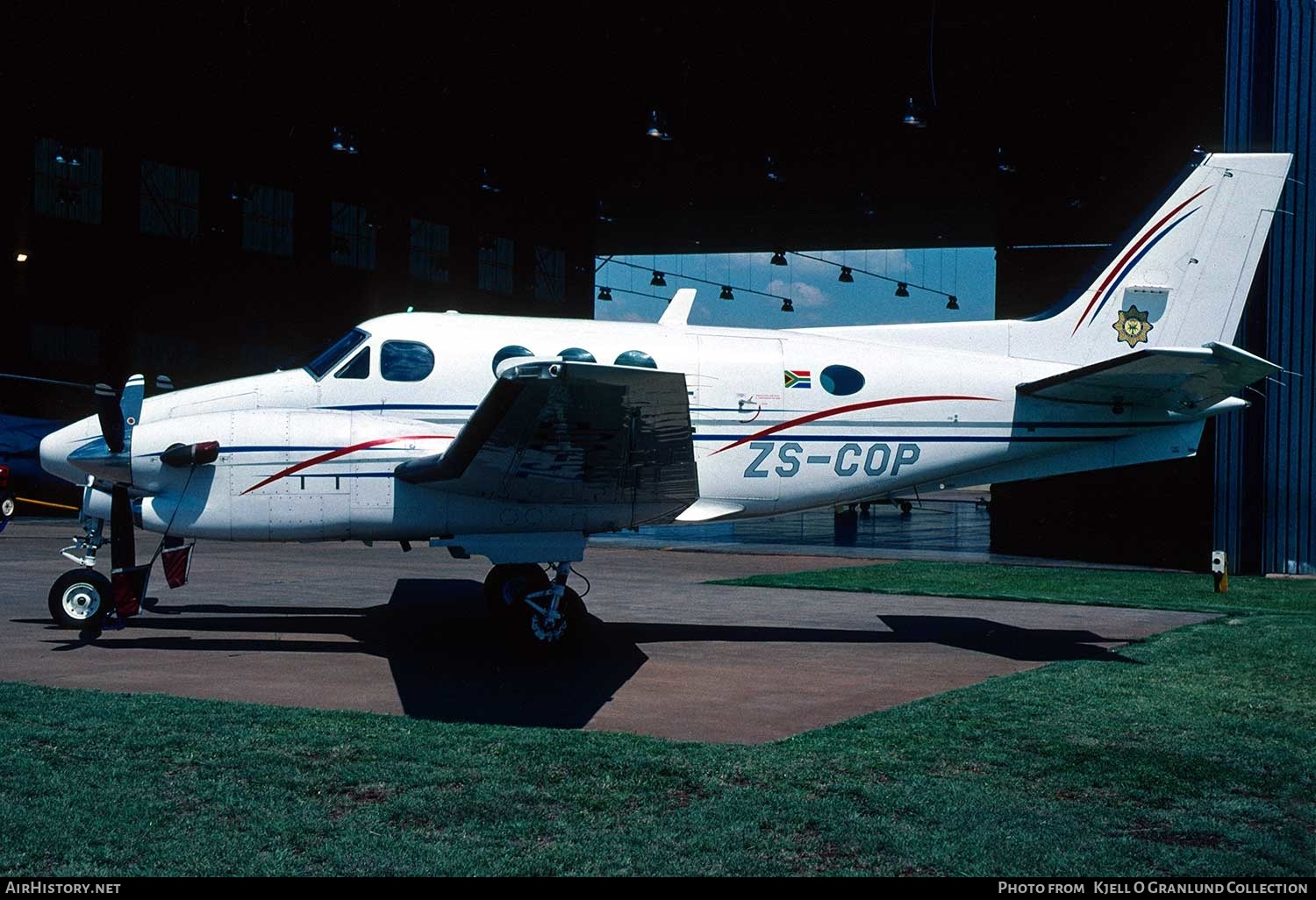 Aircraft Photo of ZS-COP | Beech C90A King Air | South African Police Service | AirHistory.net #418806
