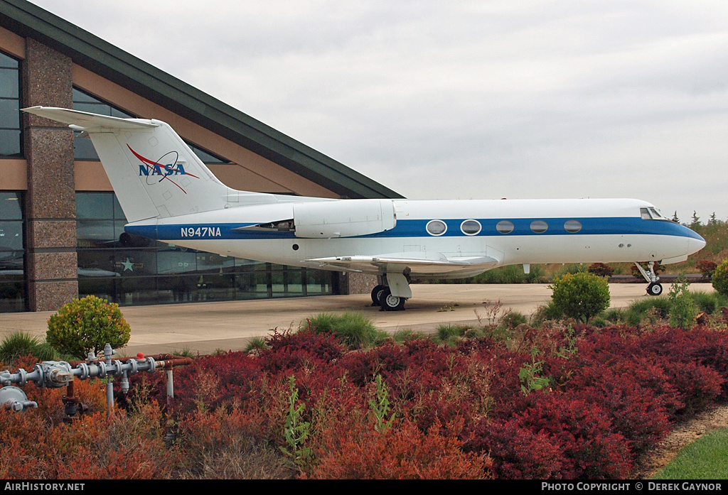 Aircraft Photo of N947NA | Grumman American G-1159 Gulfstream II | NASA - National Aeronautics and Space Administration | AirHistory.net #418812