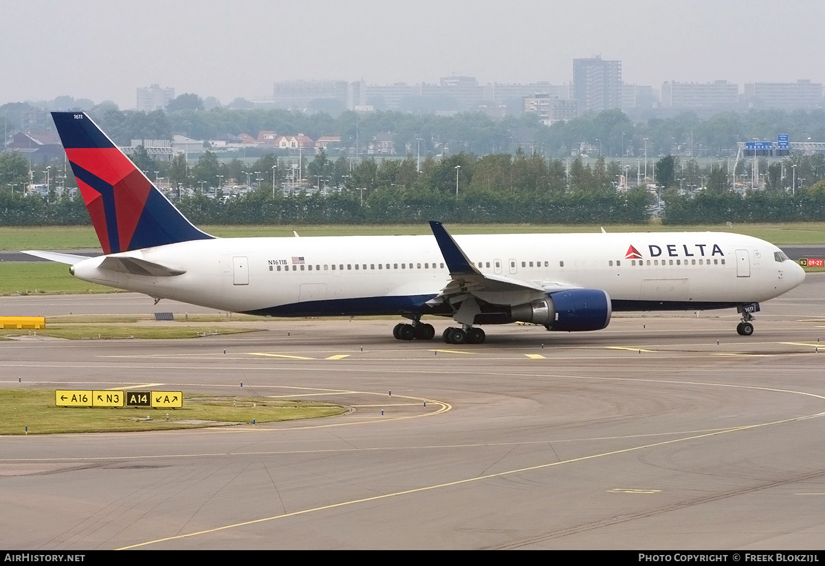 Aircraft Photo of N1611B | Boeing 767-332/ER | Delta Air Lines | AirHistory.net #418822