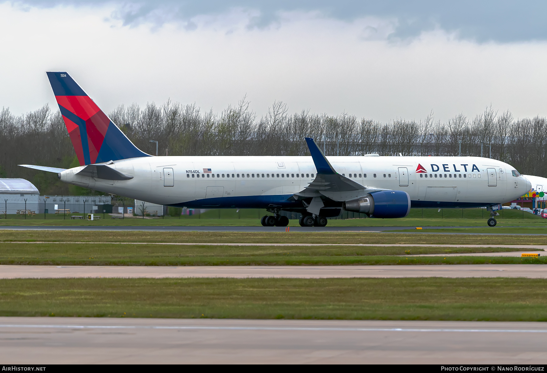 Aircraft Photo of N154DL | Boeing 767-3P6/ER | Delta Air Lines | AirHistory.net #418837