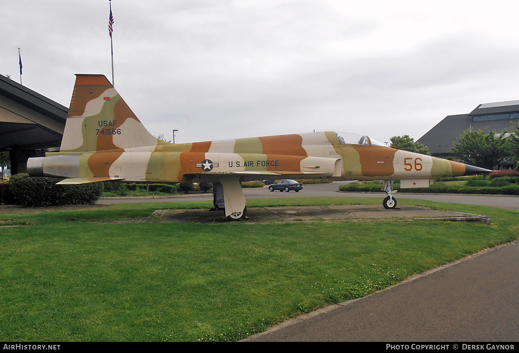 Aircraft Photo of 74-1556 / 01556 | Northrop F-5E Tiger II | USA - Air Force | AirHistory.net #418839