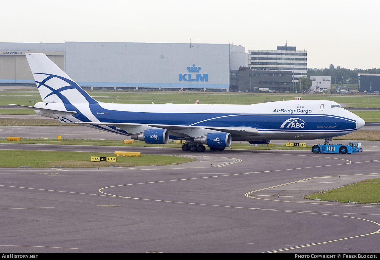 Aircraft Photo of VQ-BGY | Boeing 747-428F/ER/SCD | ABC - AirBridgeCargo Airlines | AirHistory.net #418844