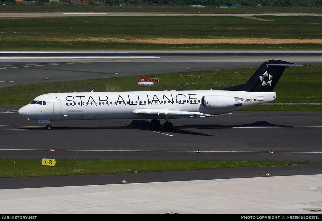 Aircraft Photo of D-AFKF | Fokker 100 (F28-0100) | Contact Air | AirHistory.net #418846