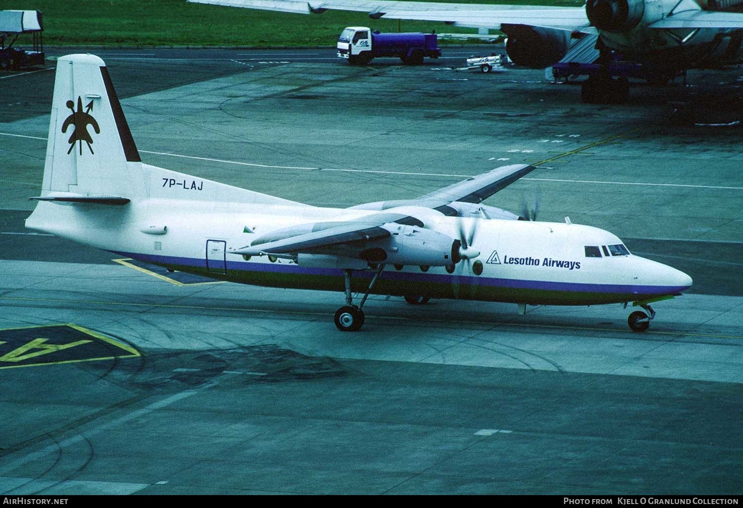 Aircraft Photo of 7P-LAJ | Fokker F27-600 Friendship | Lesotho Airways | AirHistory.net #418848